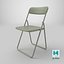 Silla plegable Vihals verde