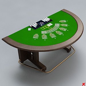 3d table card