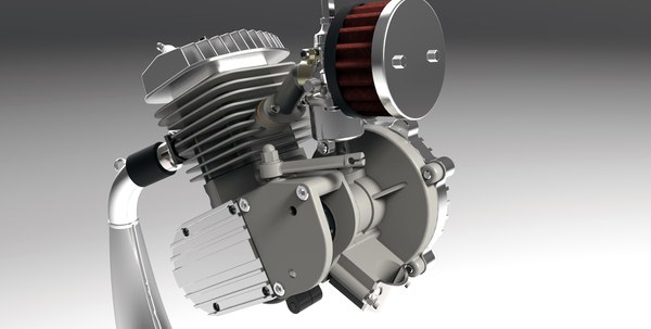modelo 3d 80cc Happy time engine - TurboSquid 856339