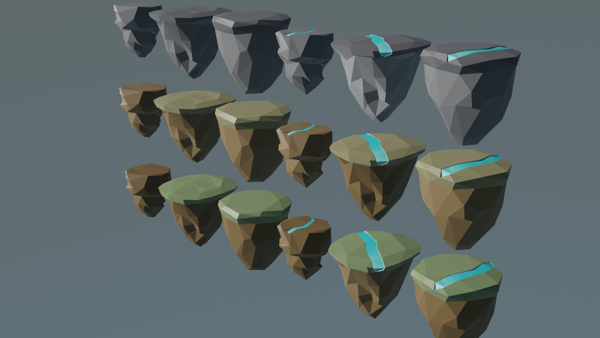 3d models islands