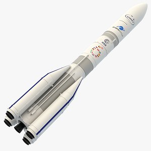 Ariane 6 - Accurate Model 3D model