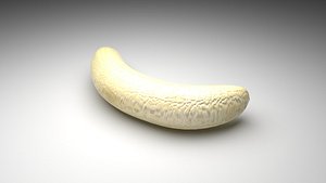 3D Skinless Banana