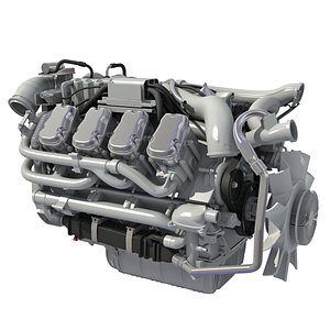 Euro 6 European Diesel Engine for Trucks and Buses