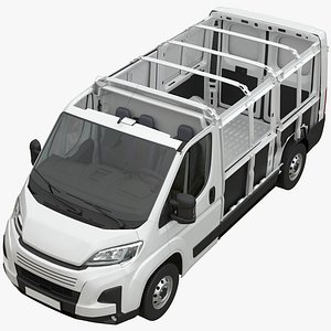 3D Global commercial van L2H1 model