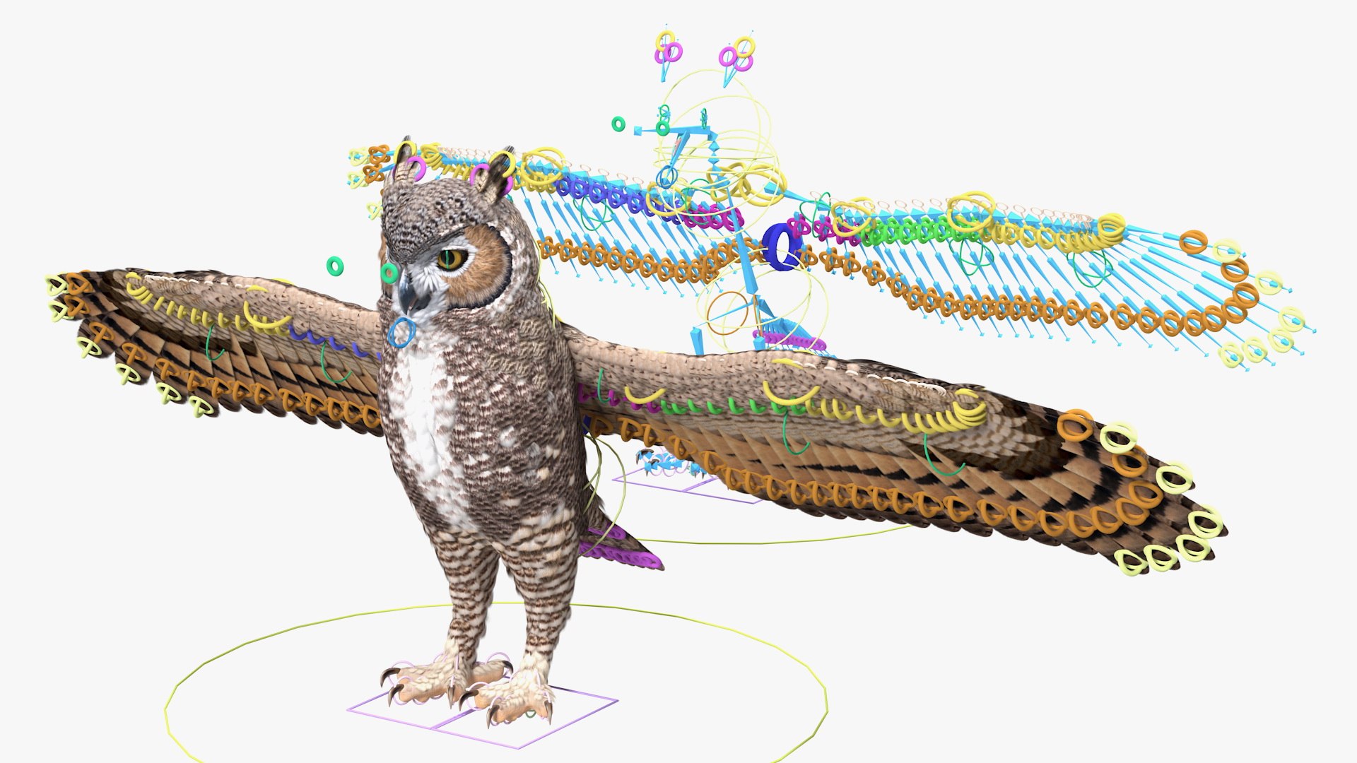 great horned owl rigged 3D model https://p.turbosquid.com/ts-thumb/Ka/WfoUja/zYoqpWQO/greathornedowlriggedvray3dmodel002/jpg/1583881022/1920x1080/fit_q87/0029c5222a97328c18bcb2ddc255a5eb833a5958/greathornedowlriggedvray3dmodel002.jpg