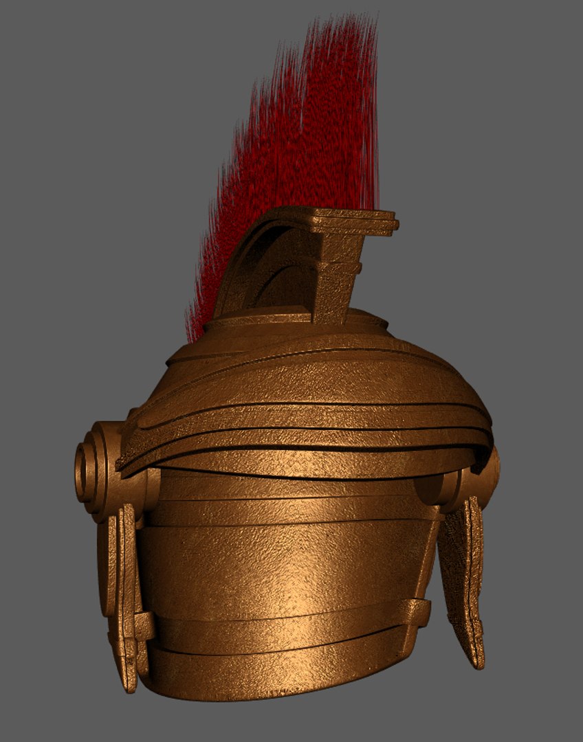 Helmet Roman Centurion 3d Model