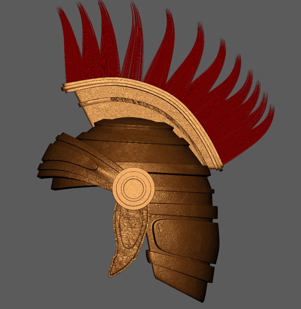 Helmet Roman Centurion 3d Model