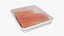 Roher Lachs verpackt
