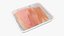 Roher Lachs verpackt