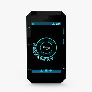Black Diamond Concept Cellphone
