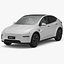 2025 Tesla New Model Y With Interior Include Two Style Rims 3D model
