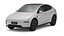 2025 Tesla New Model Y With Interior Include Two Style Rims 3D model