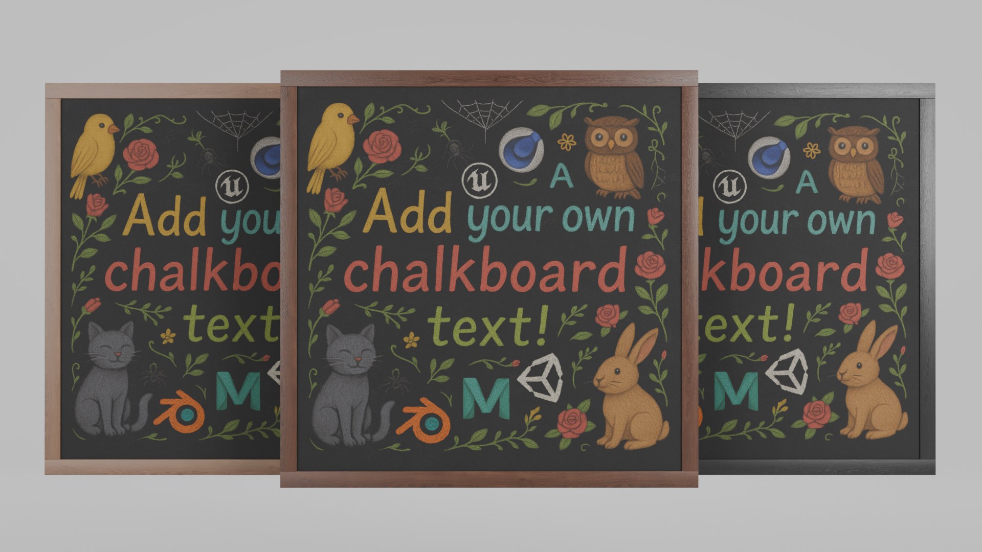 Event and Wedding Signage Collection - Customizable Chalkboards 3D model https://p.turbosquid.com/ts-thumb/Ka/fFvZnE/LJ/c8/png/1747674907/1920x1080/fit_q87/a1aa1078436ce8a171988e3193398b1a680bc6a4/c8.jpg