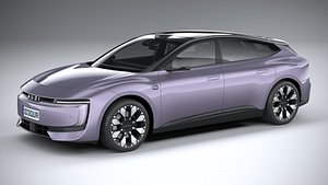 3D Audi E5 Sportback 2026