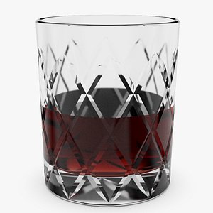 whisky glass 3D model
