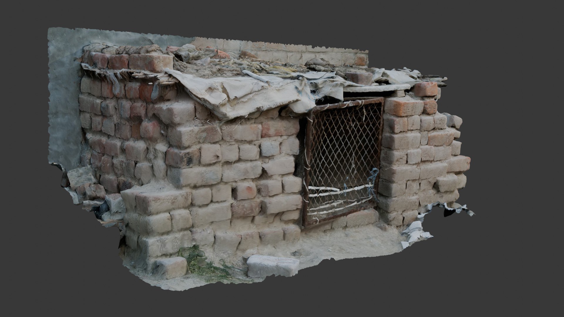 Rustic Brick Structure 3D Model Model - TurboSquid 2409871