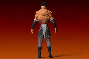 Draven muscle 3D model