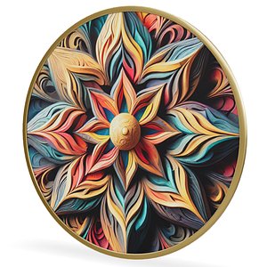 3D Wall Decoration item 16 model