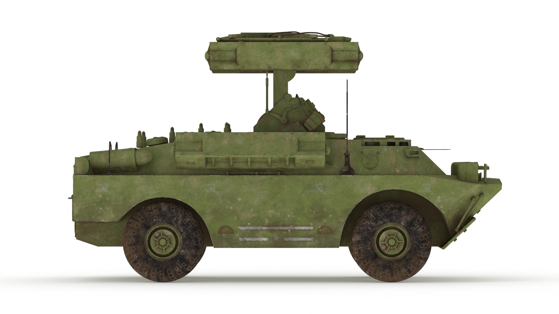 3D 9K31 Strela-1 Low Poly Model - TurboSquid 1871612