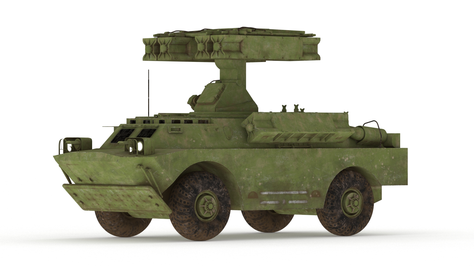 3D 9K31 Strela-1 Low Poly Model - TurboSquid 1871612