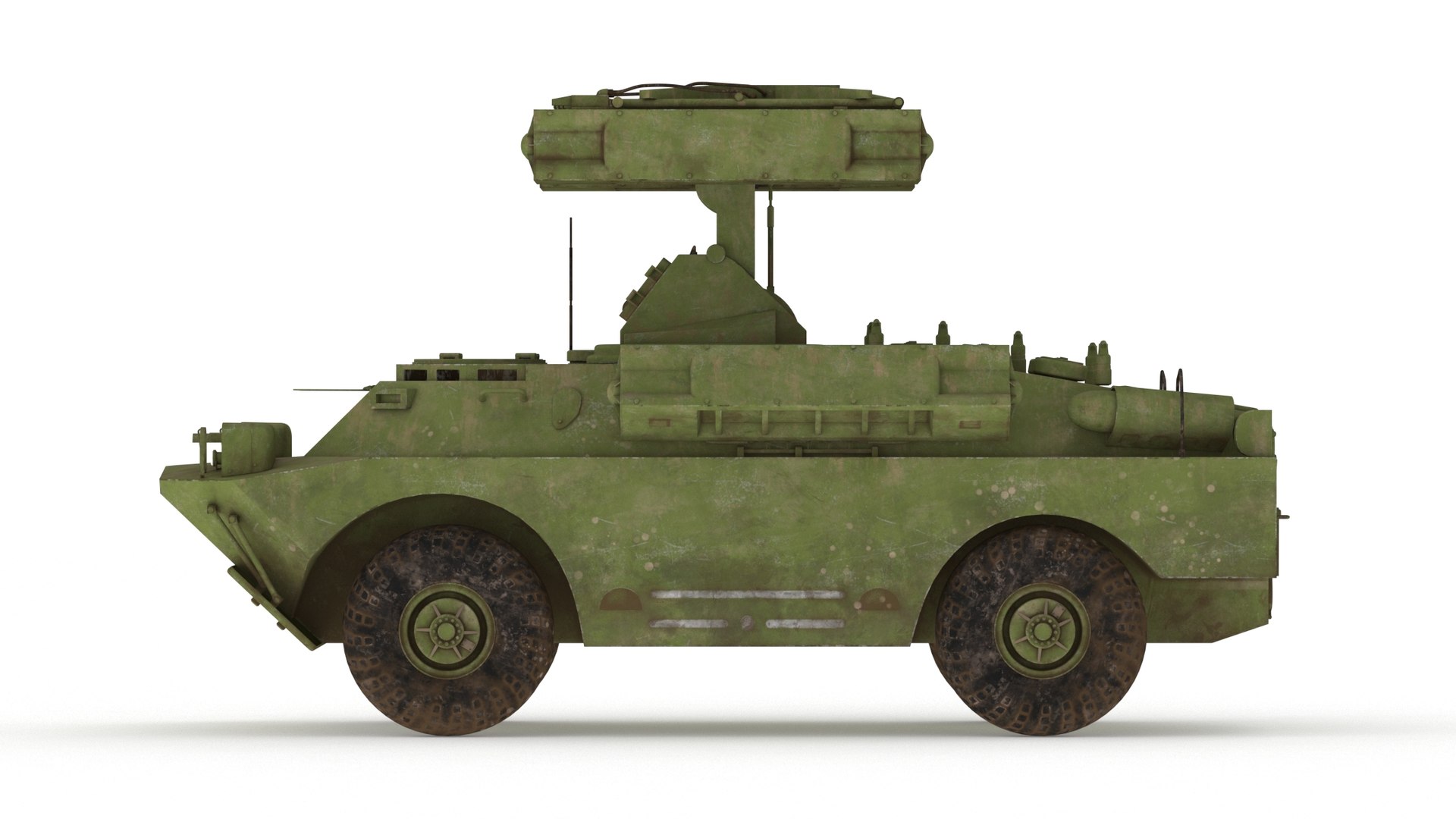 3D 9K31 Strela-1 Low Poly Model - TurboSquid 1871612