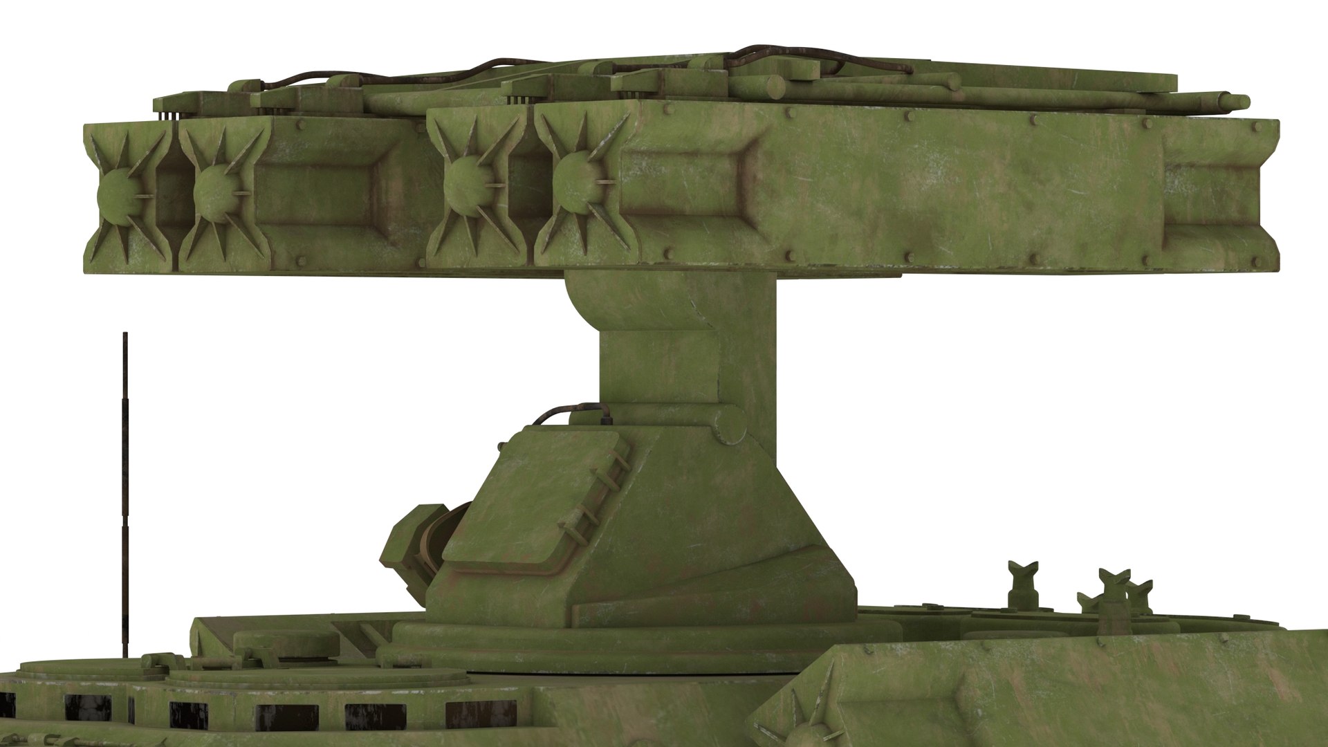3D 9K31 Strela-1 Low Poly model - TurboSquid 1871612