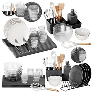 3D IKEA Rinnig Kitchen set