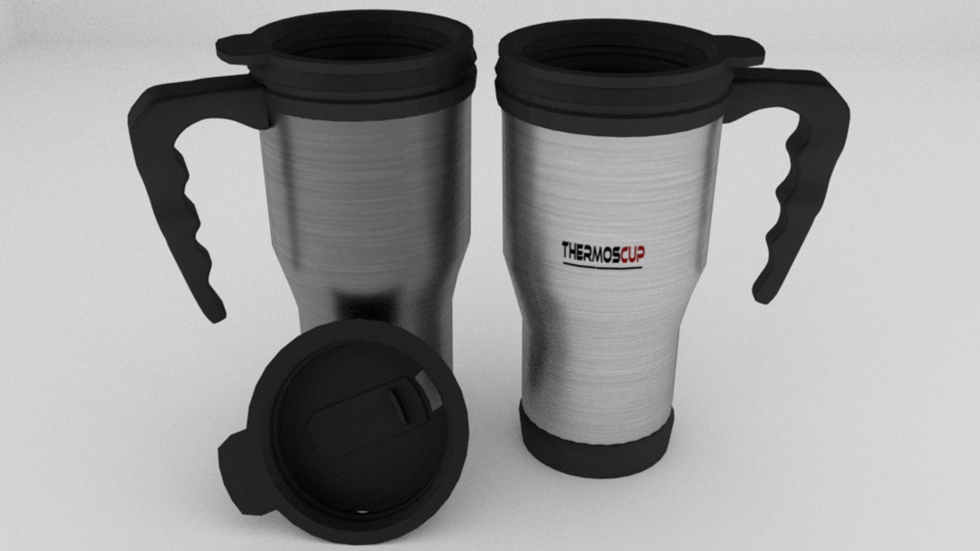3D Thermos Cup TurboSquid 1274974