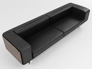 Cootz leather sofa