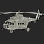 Mil Mi-8 Hip 러시아 중형 수송 헬리콥터 리지드