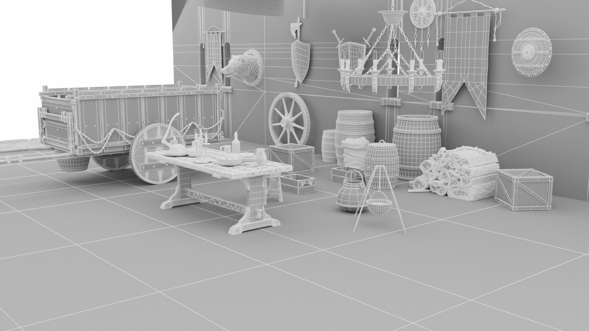 3D Medieval props Package model https://p.turbosquid.com/ts-thumb/Kb/Hguf85/0N/wf1/jpg/1708855513/1920x1080/fit_q87/1853791fa2a81dd7b146815afcd049f50698e8f9/wf1.jpg