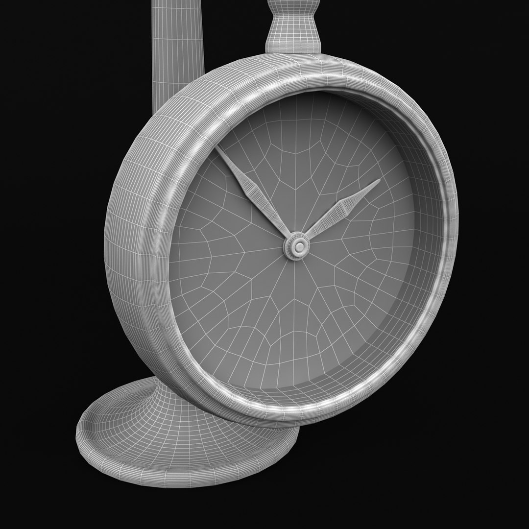 Hanging Clock Stand 3ds