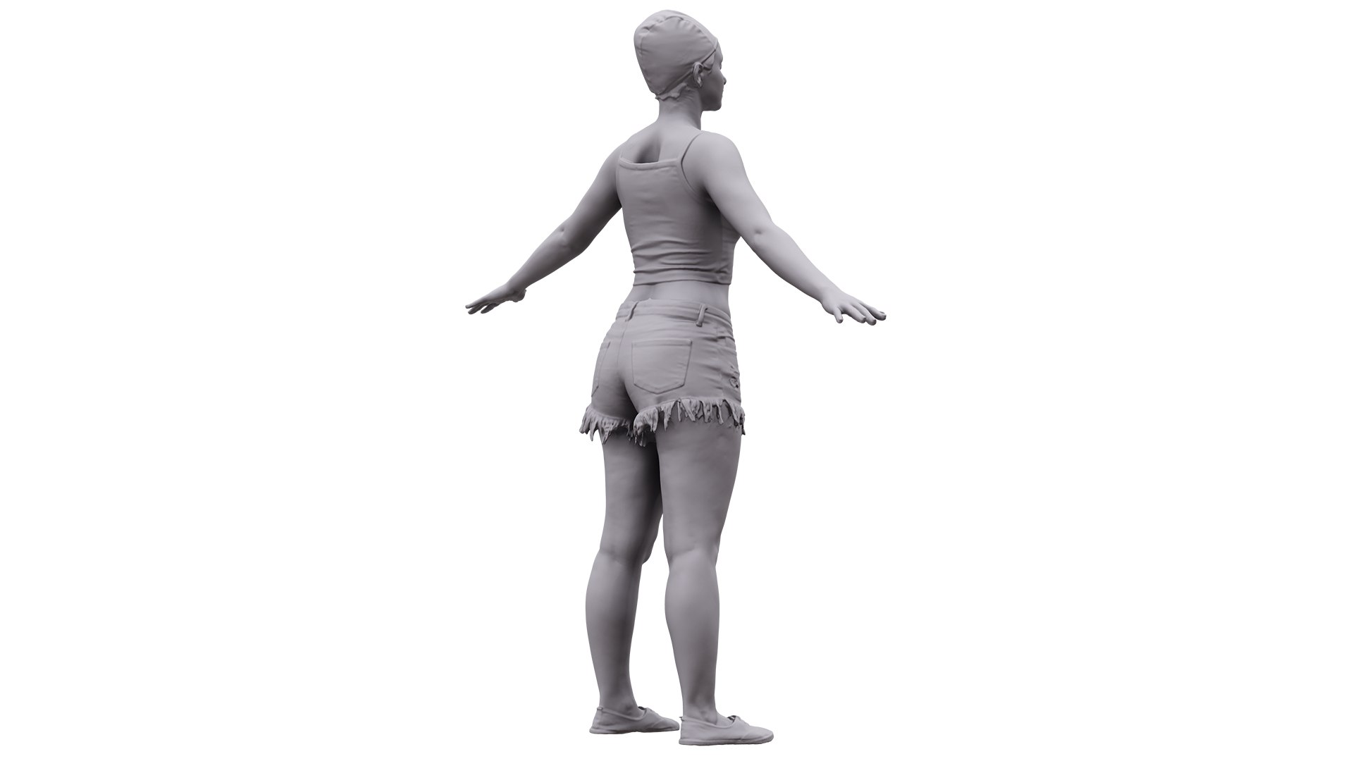 3D Base Body Scan Irena Model - TurboSquid 1836254