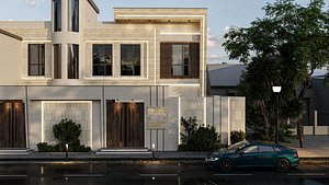 3D model Exterior Design for Villa