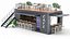 Container Coffee Shop And Restaurant  3D Model