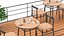 Container Coffee Shop And Restaurant  3D Model