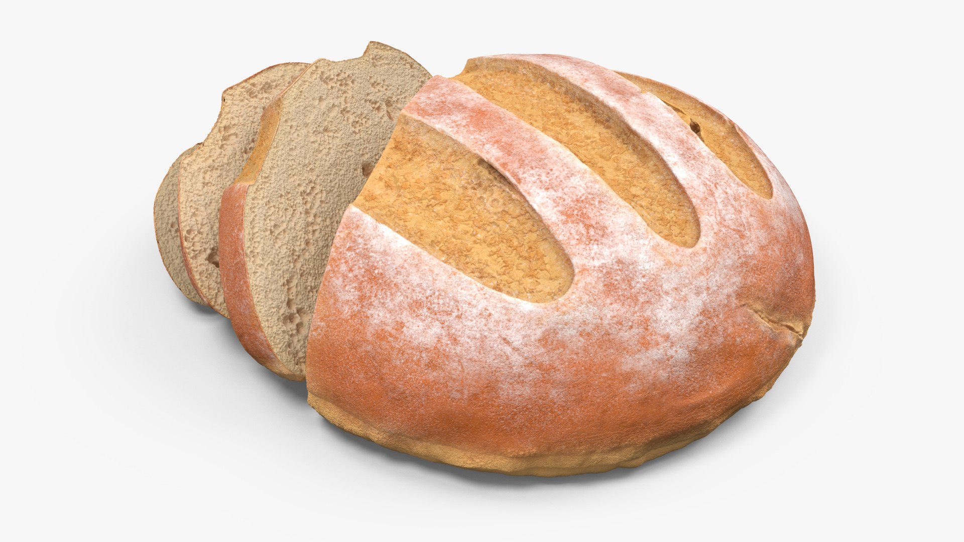 3D model Kitchen Accessories and Tableware with Food Collection 2 https://p.turbosquid.com/ts-thumb/Kb/SFXjWV/vI/roundloafofbreadwithslicedpiecesmb3dmodel001/jpg/1718958266/1920x1080/fit_q87/2111c6974e55dca00ec0a9278bae17c641b7fb86/roundloafofbreadwithslicedpiecesmb3dmodel001.jpg
