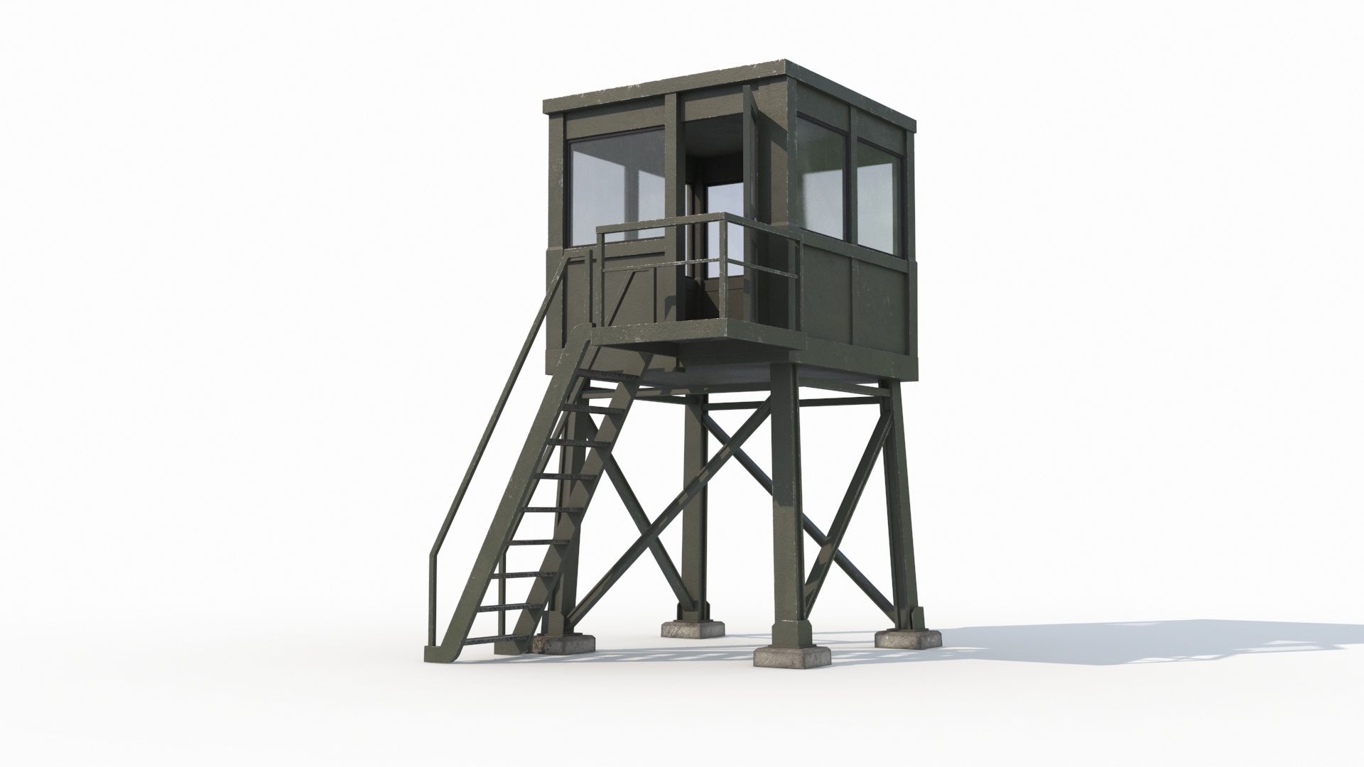 3D Observation Tower 4 - TurboSquid 2307488