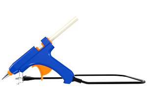 3D model glue gun