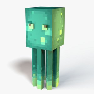Minecraft Glow Squid Rig