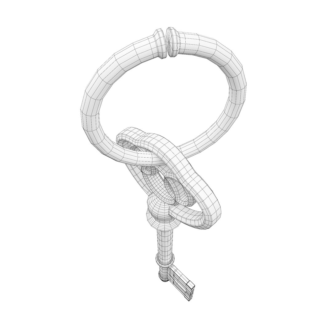 Antique Treasure Key 3d Model 3D - TurboSquid 1986672