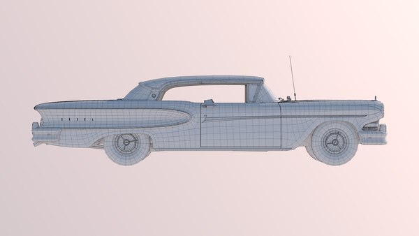 3D model edsel corsair 1958 pbr - TurboSquid 1692895