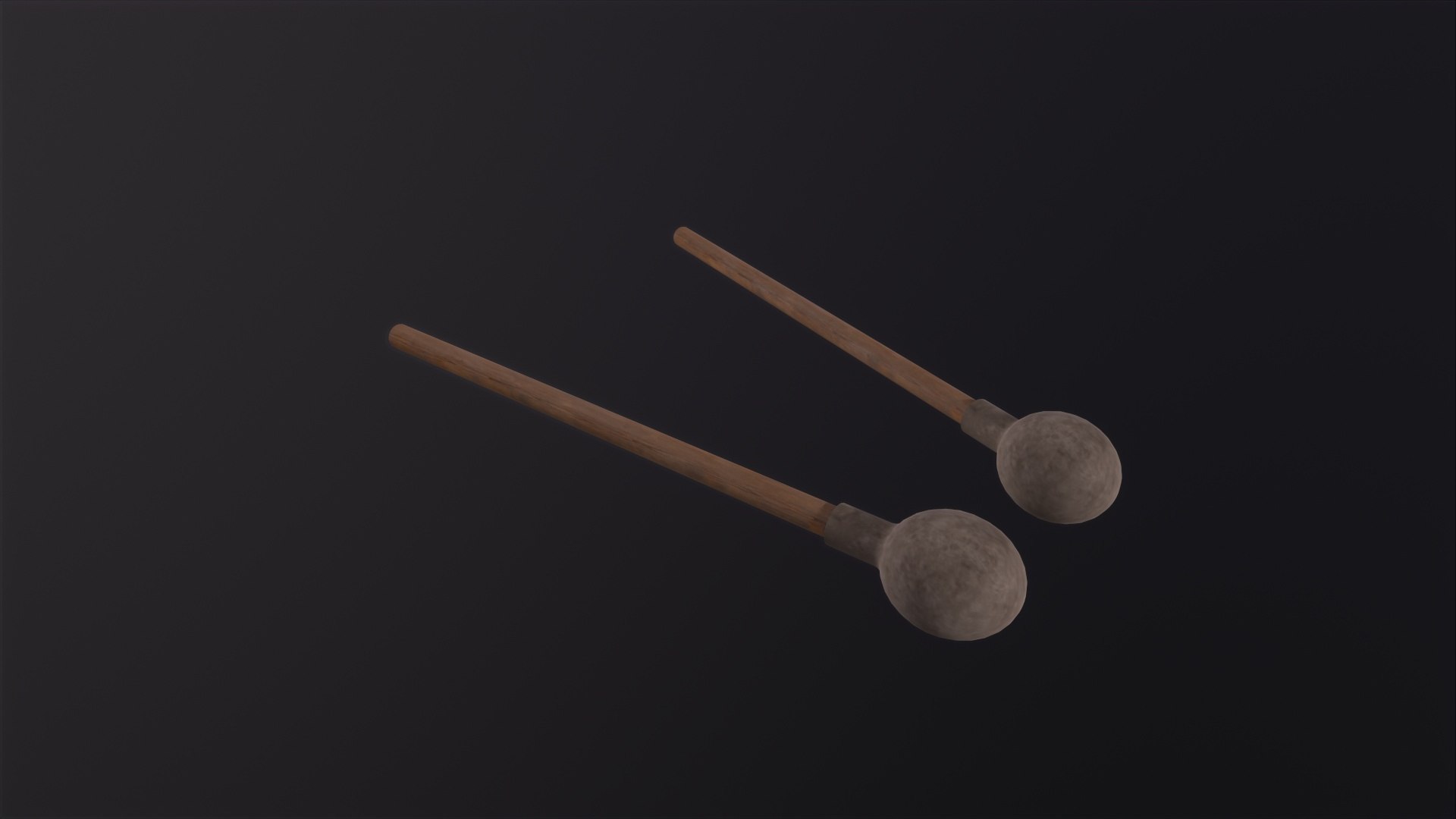Drum Mallet Model - TurboSquid 2124871