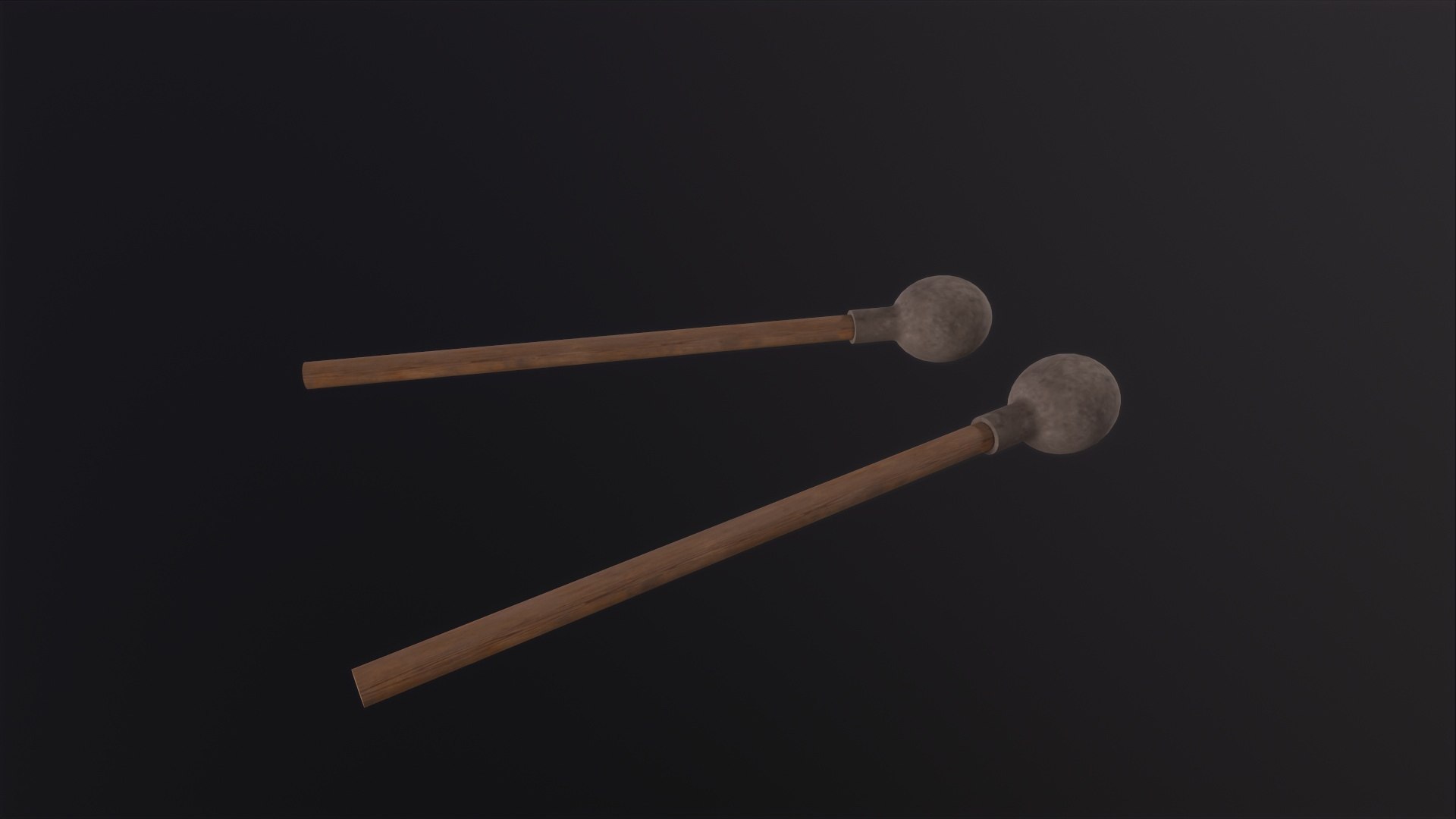 Drum Mallet Model - TurboSquid 2124871