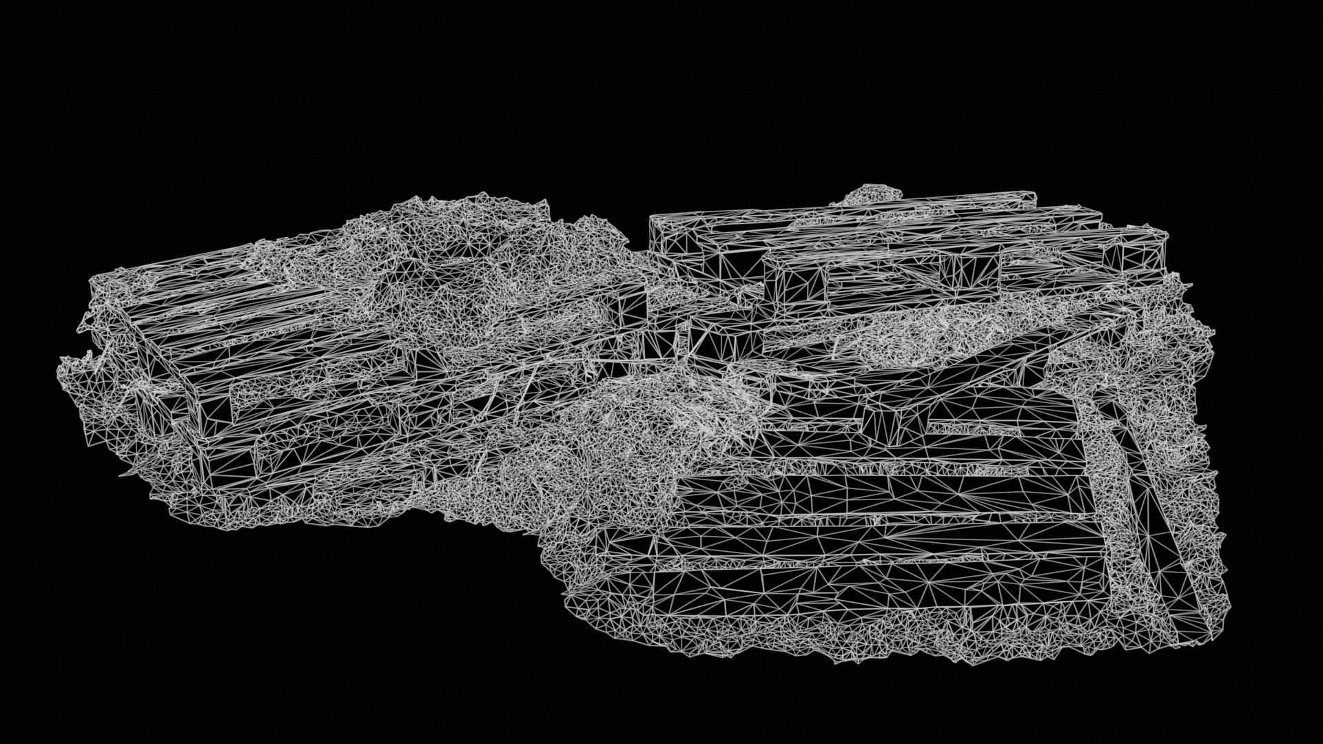 Rubble 03 Remastered 3D Model - TurboSquid 2363216