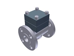 OMB check valve ball type 1 inch class 150-STANDART PORT