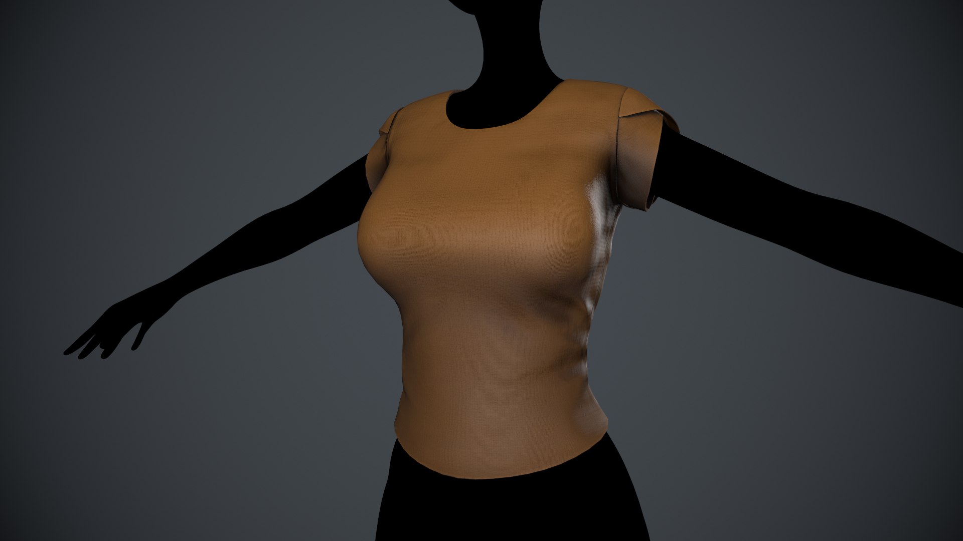 Female Brown T-Shirt Style 6 3D model https://p.turbosquid.com/ts-thumb/Kb/np2l78/5o/shirt__move/png/1657289958/1920x1080/fit_q87/b61ab1b29ac540256b85c8fb26caadb62dc1ff1f/shirt__move.jpg