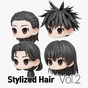 Stylized Hair vol2