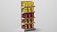 Supermarket Shelves Collection 3D