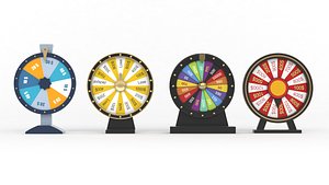 3D model Wheel of Fortune Collection
